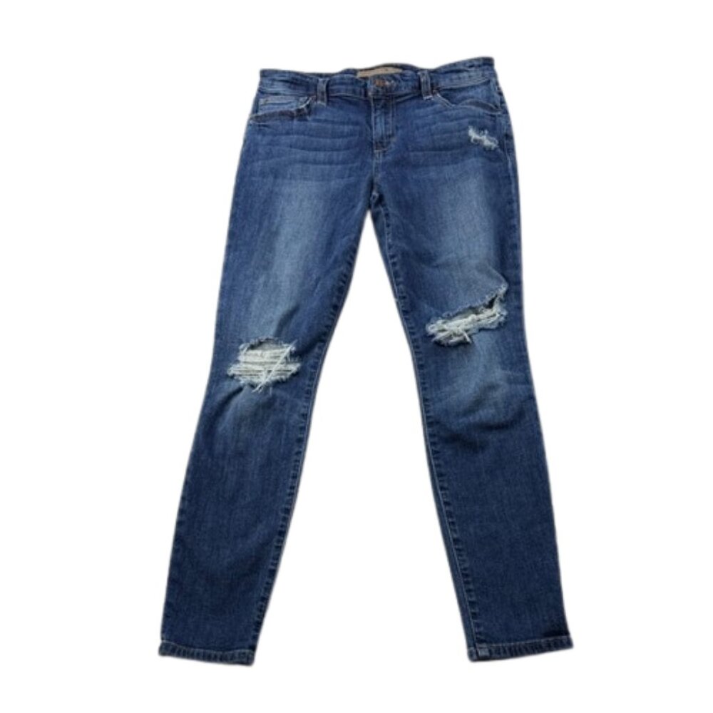 Joe's Jeans Skinny Jeans Ankle Distressed Size 27